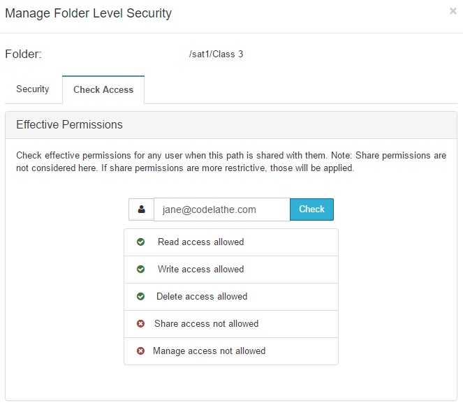 Enable Folder Level Permissions FileCloud Docs Server